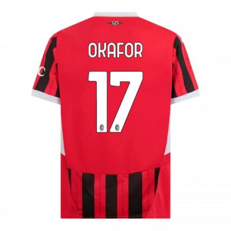 Maillot Foot AC Milan Okafor 17 Domicile 2024-25